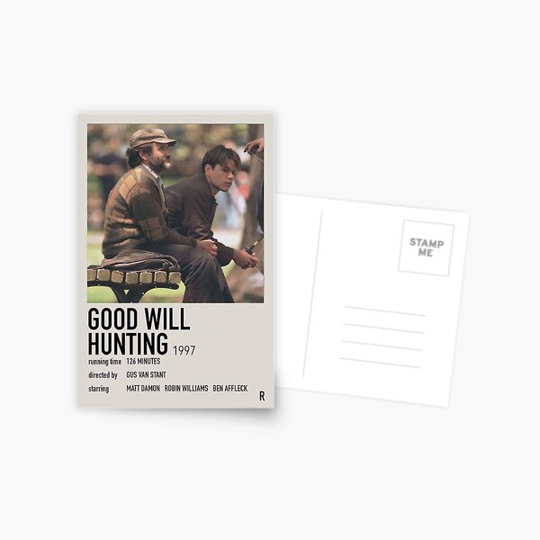 Artikel-Vorschau von guter Wille Jagd Filmplakat, designt und verkauft von juliannapalumbo.