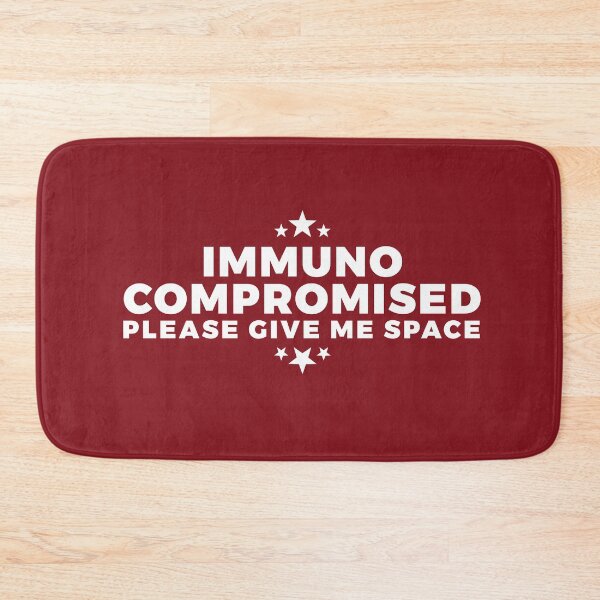 Item preview, Immunocompromised - Please Give Me Space | Red designed and sold by uncommonoath.