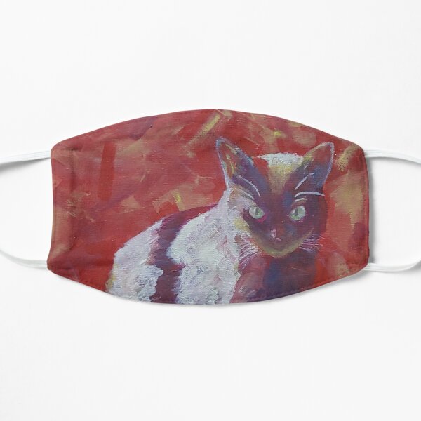A Pensive Moment Flat Mask