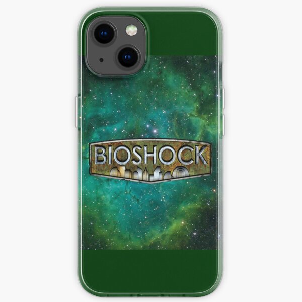 BIOSHOCK x Emerald Green Galaxy iPhone Soft Case