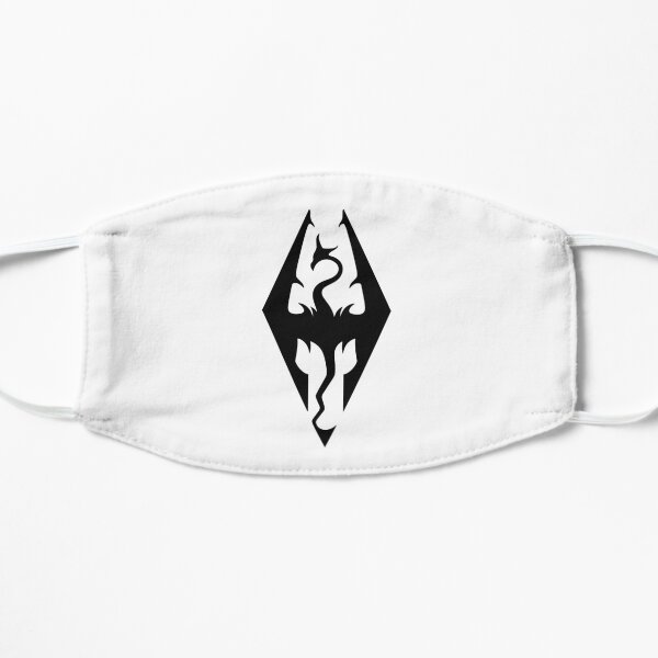 The Empire Logo (Black) Flat Mask