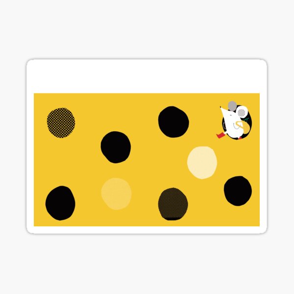 Neverland II Cheese & Mouse x Mori Sticker