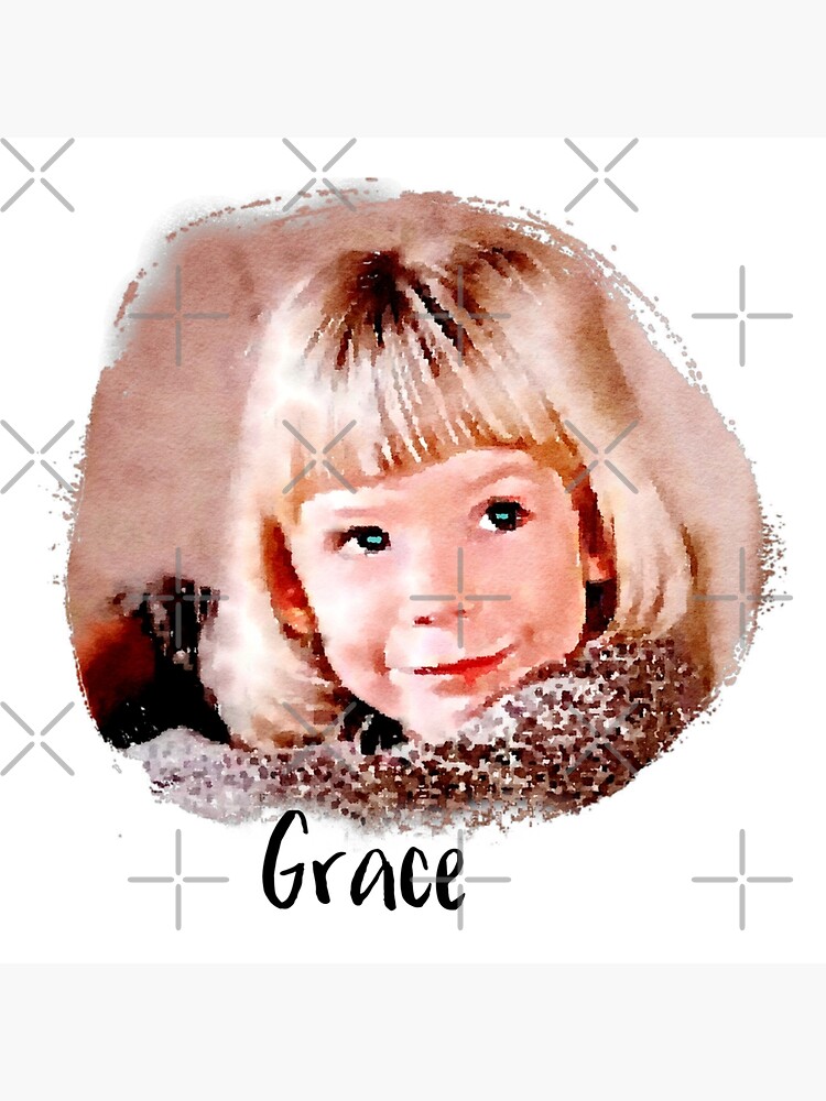 Carte de vœux for Sale avec l'œuvre « Baby Grace Petite maison dans la  prairie » de l'artiste DNiceGirl