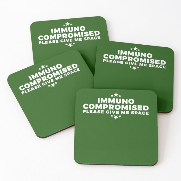 Item preview, Immunocompromised - Please Give Me Space | Green designed and sold by uncommonoath.