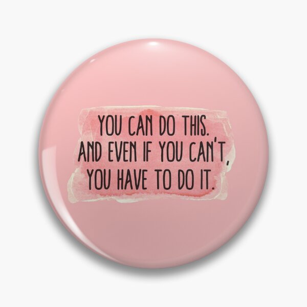 Item preview, You Can Do This | Motivation Quote Pink designed and sold by KarolinaPaz.