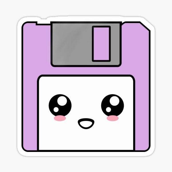 90s Floppy Disk Vinyl Sticker Pack – jasmithdesigns