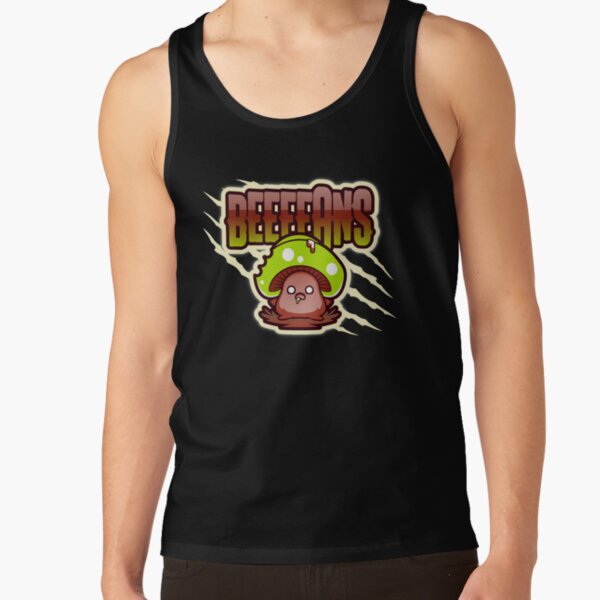 Beeeeans Vegan Zombie Mushroom Tank Top