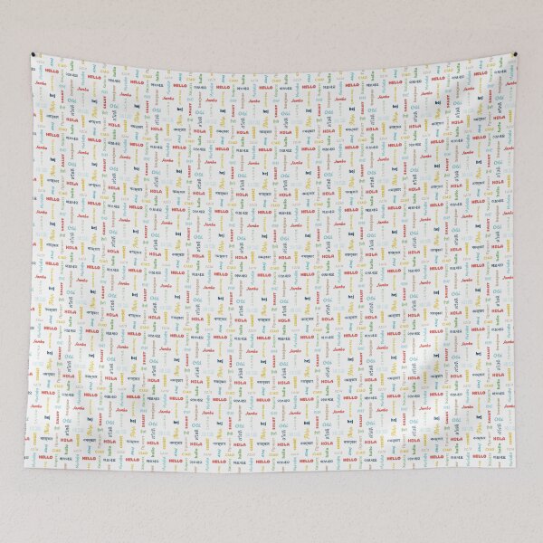 Item preview, Hello in Different Languages designed and sold by fromthereco.