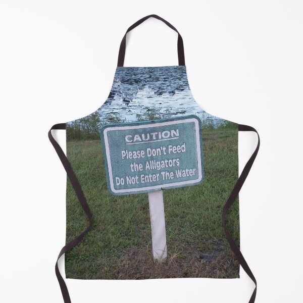 Item preview, No Gator Feeding Sign by Orikall designed and sold by HippieWorks.