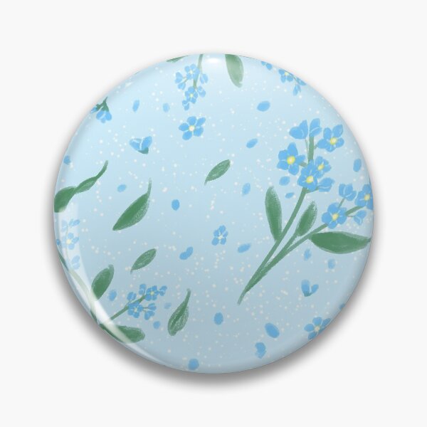 Item preview, forget-me-not pattern designed and sold by Mimzy Whimzy.