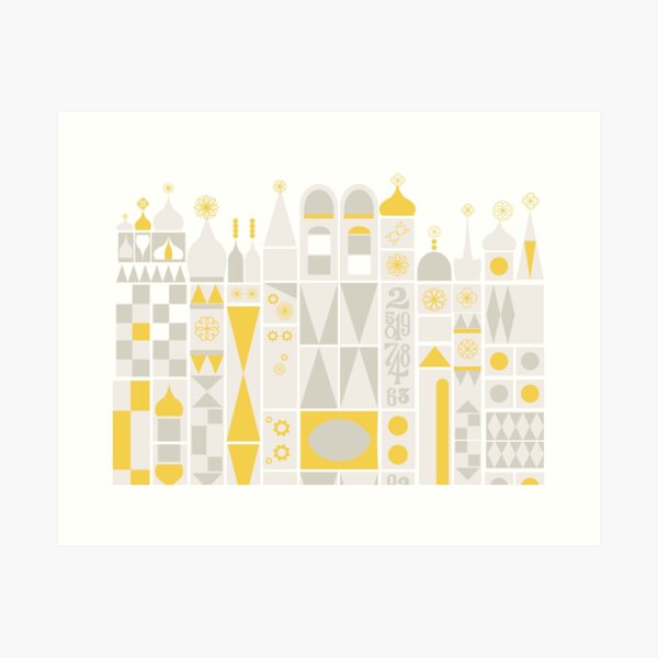 Small World Geometric Art Print