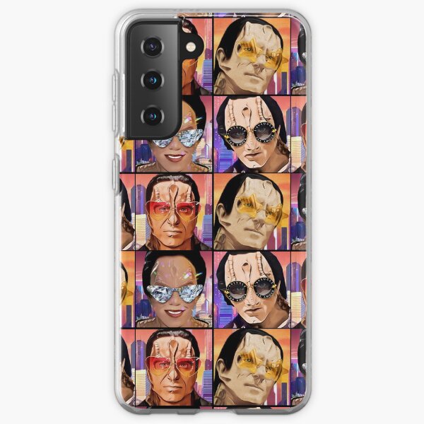 Deep Space Vice Murder LIzard Parody Collage Square Fan Art Samsung Galaxy Soft Case