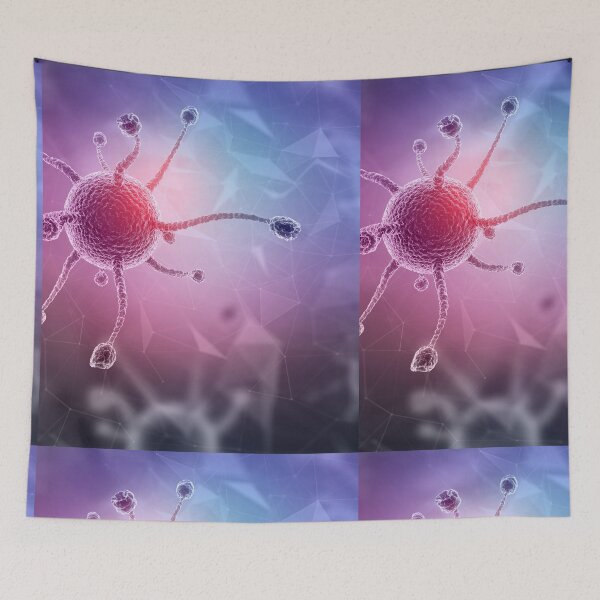 Item preview, COOL 3 D VIRUS CELLS  MICROSCOPIC PHOTO IMAGE...Micro designed and sold by Hippiesole.