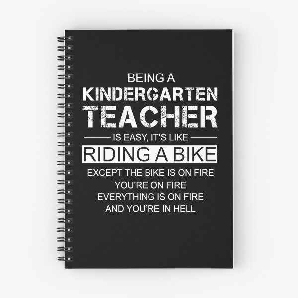 Item preview, Being A Kindergarten Teacher Is Easy Like Riding A Bike designed and sold by berryferro.