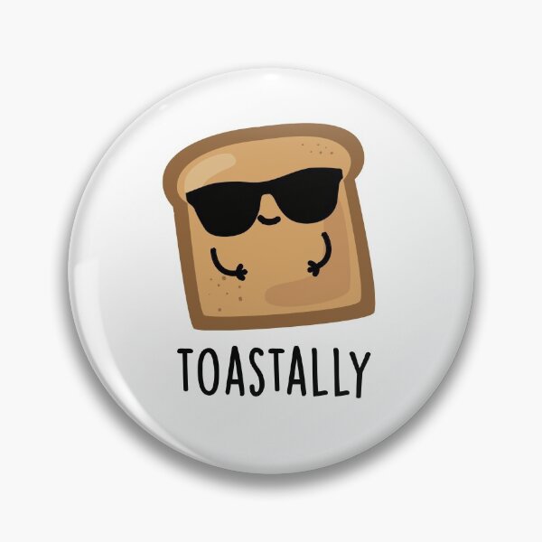 Item preview, Toastally Funny Toast Bread Puns  designed and sold by punnybone.