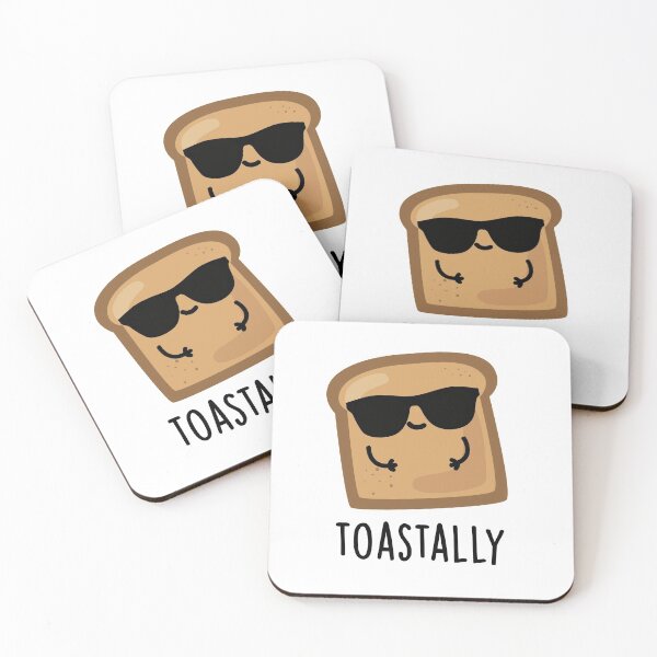 Item preview, Toastally Funny Toast Bread Puns  designed and sold by punnybone.