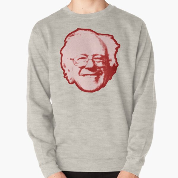Bernie Sanders Floating Head (red) Pullover Sweatshirt