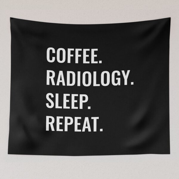 Item preview, Coffee Radiology Sleep Repeat designed and sold by manishfzr1995.