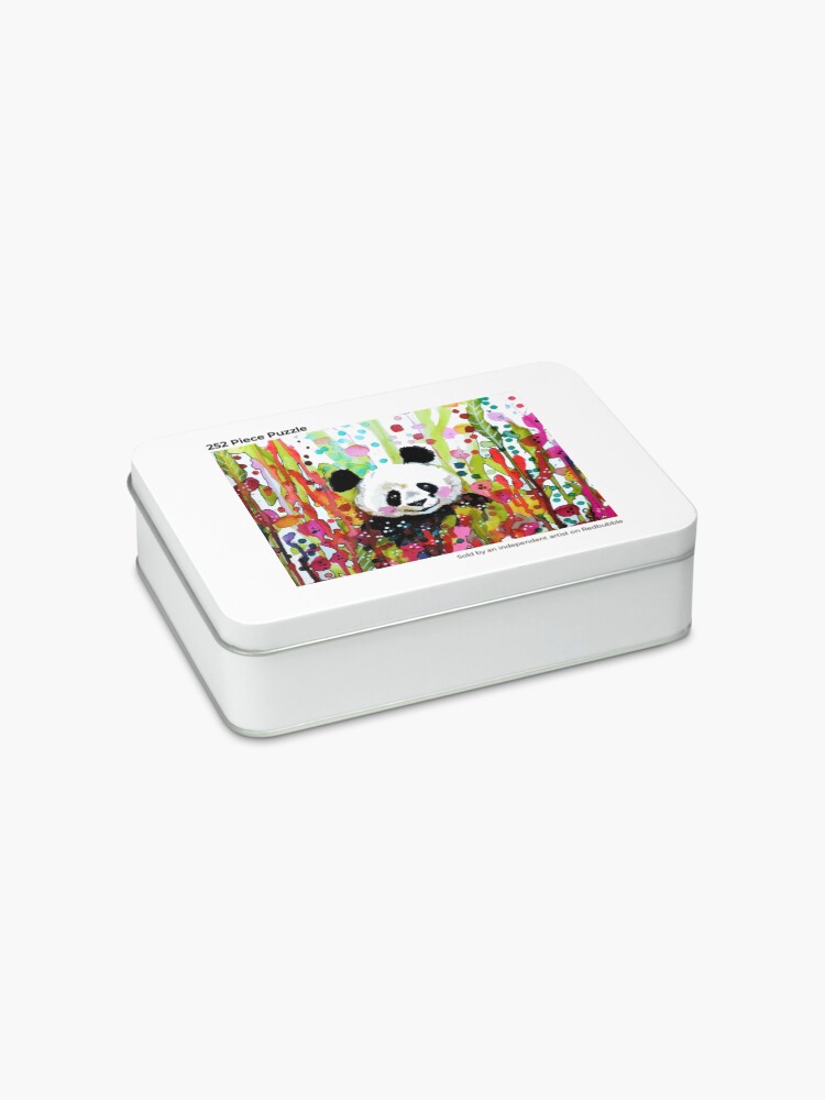 Alternate view of panda Jigsaw Puzzle