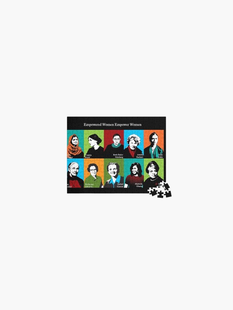Thumbnail 1 of 2, Jigsaw Puzzle, Feminist Icons designed and sold by candhdesigns.