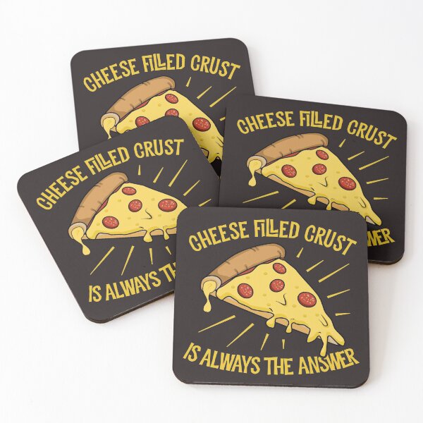 Item preview, Cheese Filled Crust Is Always the Answer - Funny Pizza designed and sold by Dan66.