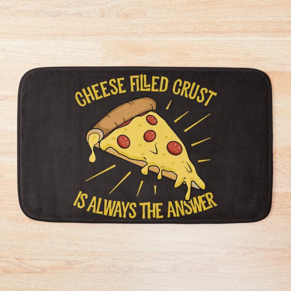 Item preview, Cheese Filled Crust Is Always the Answer - Funny Pizza designed and sold by Dan66.