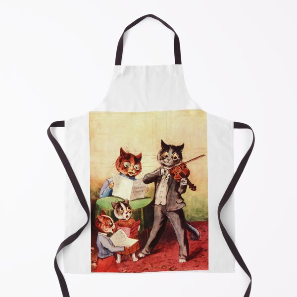 Item preview, Musical Cat Family by Louis Wain designed and sold by karwilberevivalcollection.