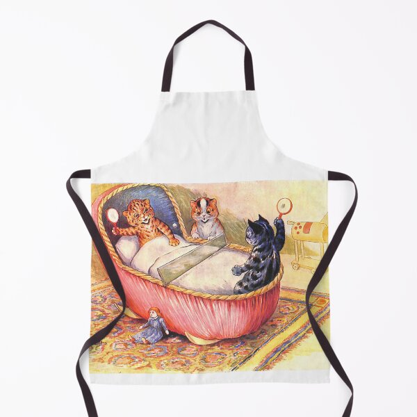 Item preview, Ping Pong Cradle Kittens by Louis Wain designed and sold by karwilberevivalcollection.