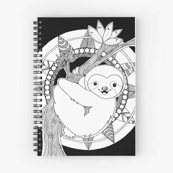 Item preview, Sloth in a tree designed and sold by MagicMama.