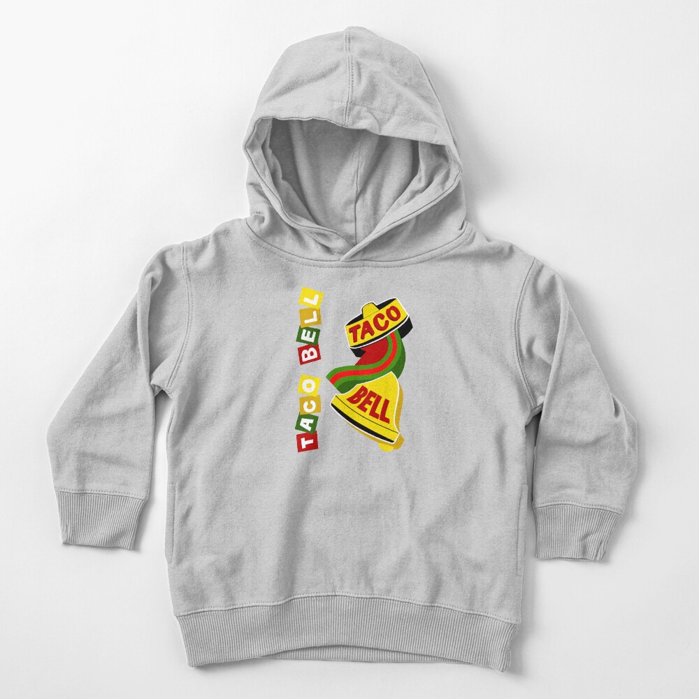 taco bell colorful logo moletom com capuz