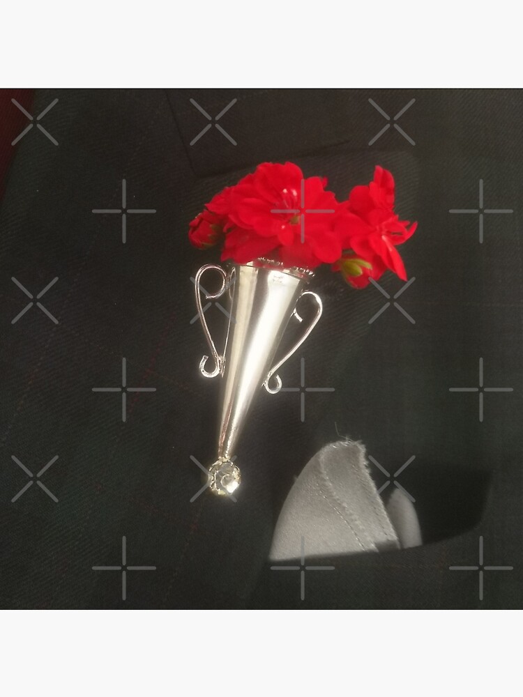 Lapel pin boutonniere brooch by UsnU