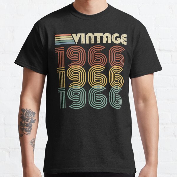 Birth Year Vintage 1966 T Shirt Gift Classic 54th Birthday T Shirt Birth Year Vintage 1966 T Shirt Gift Classic 54th Birthday T Shirt