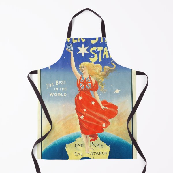 Item preview, Silver Star Starch Advertising Poster Vintage designed and sold by karwilberevivalcollection.