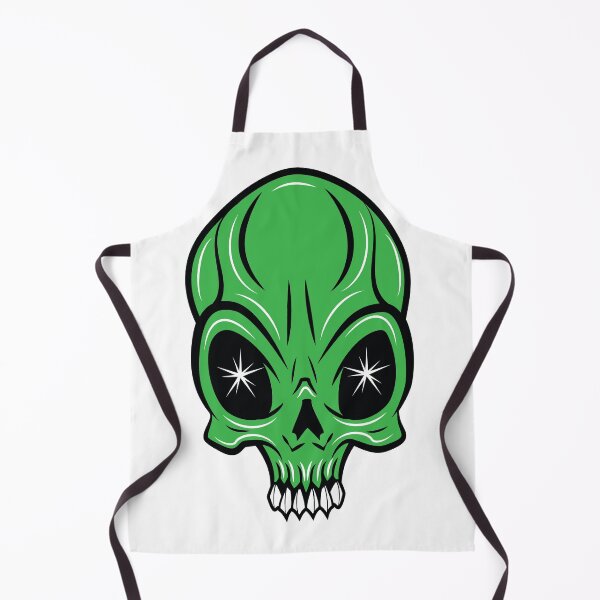 Item preview, Green Alien Skull designed and sold by AdamStCyr.
