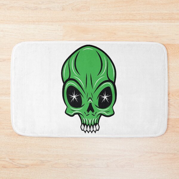 Item preview, Green Alien Skull designed and sold by AdamStCyr.