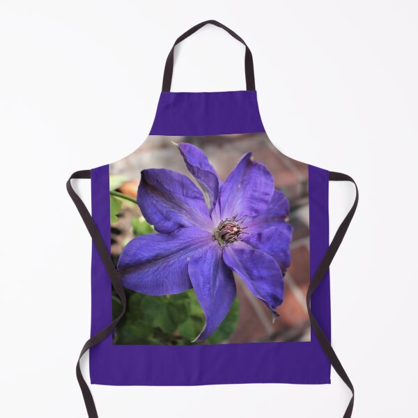 Item preview, Clematis Against Brick designed and sold by Martha Sherman.