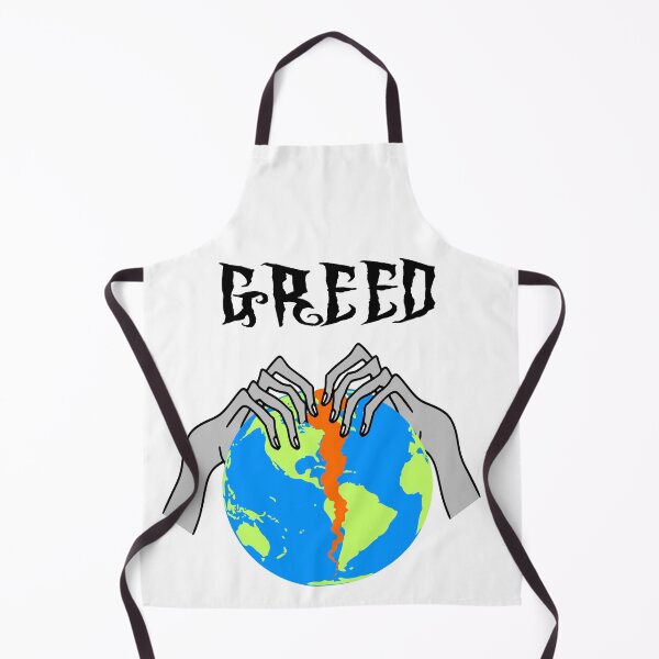 Item preview, Greed Tearing Our World Apart designed and sold by karwilberevivalcollection.