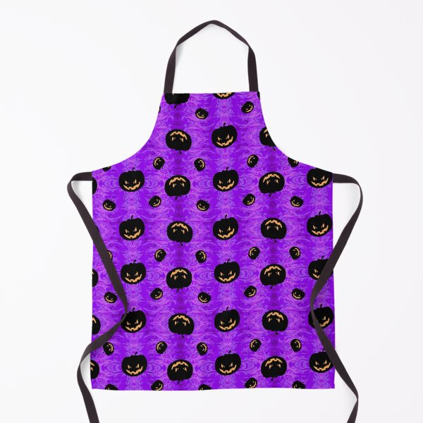 Item preview, Rabid Halloween Pumpkin Pattern Purple designed and sold by karwilberevivalcollection.