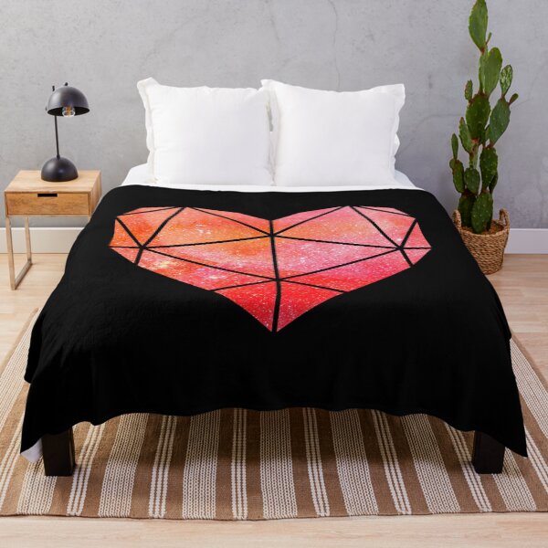 Item preview, Geometric Heart Red designed and sold by KA DESIGNS.