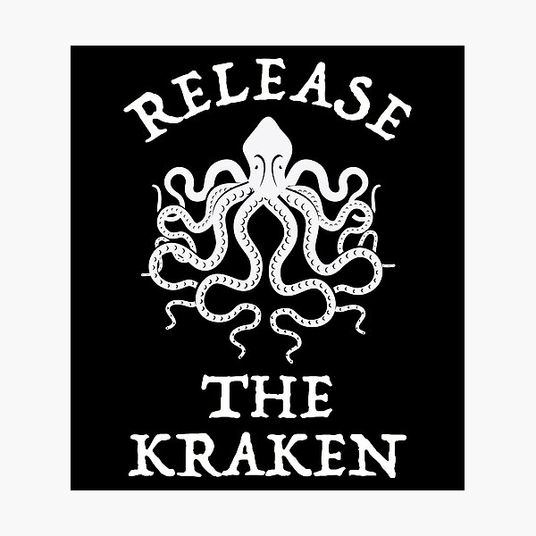 Item preview, Release The Kraken designed and sold by Cat Lady Designs.