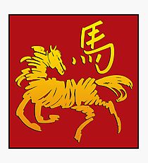 Year of The Horse Photographic Print