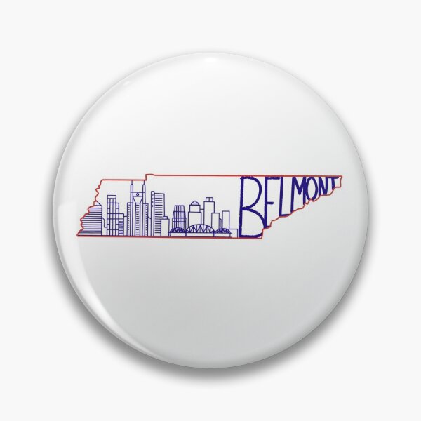 Item preview, Belmont Nashville City and State outline designed and sold by designedsyddd.