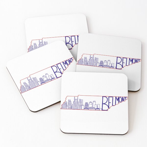 Item preview, Belmont Nashville City and State outline designed and sold by designedsyddd.