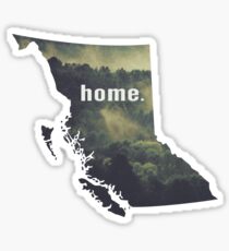 British Columbia Home Sticker