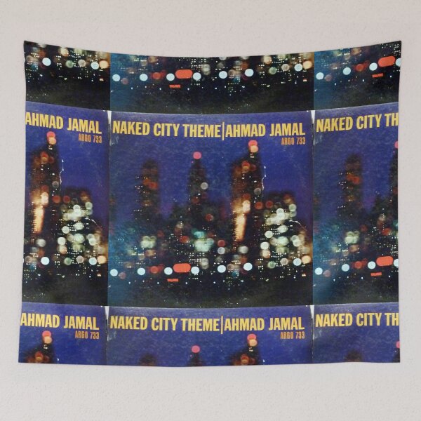 Item preview, Naked City Theme, Ahmad Jamal, Piano, Jazz, city, urban, skyscrapers designed and sold by Vintaged.