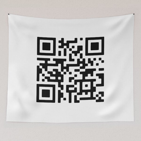 Item preview, Rick Astley - Never Gonna Give You Up QR Code designed and sold by TJC-Designs.