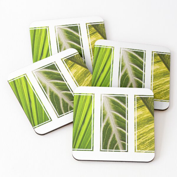 Item preview, Tryptych of leaf patterns designed and sold by Kevin Hellon.