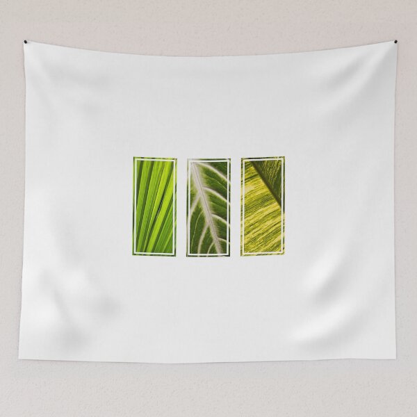 Item preview, Tryptych of leaf patterns designed and sold by Kevin Hellon.