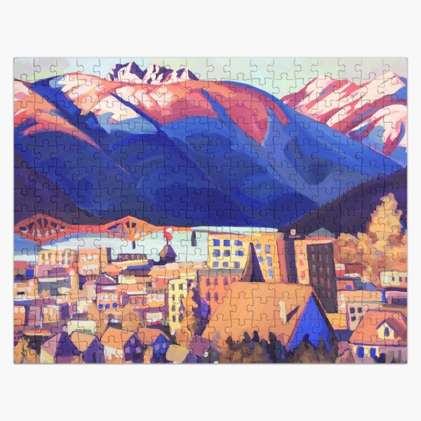 Sunset over Nelson Jigsaw Puzzle