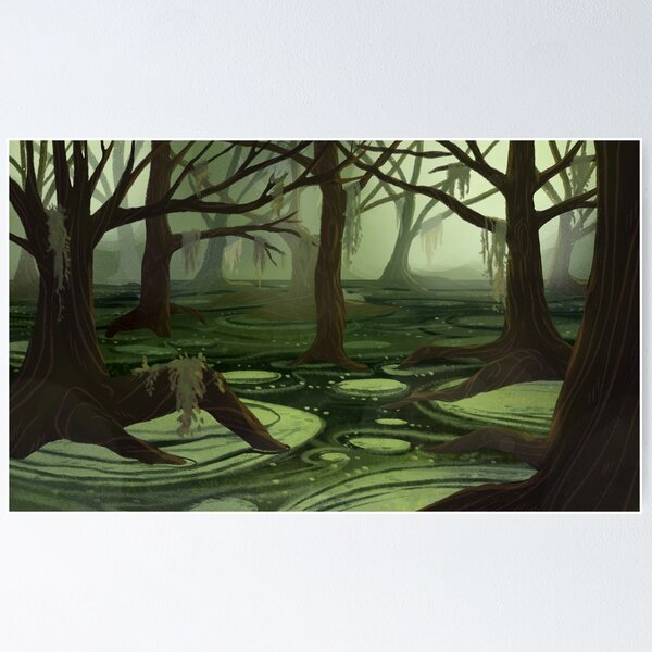 Item preview, Isolated Swamp designed and sold by bythestream.